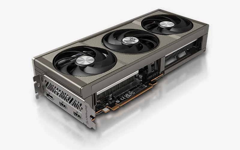 RX 9060XT 16GB Sapphire Nitro Plus AMD GPU (manufacturer photo)