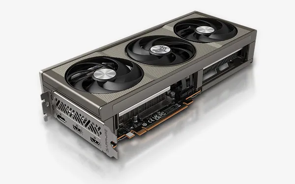 RX 9060XT 16GB Sapphire Nitro Plus AMD GPU (manufacturer photo)