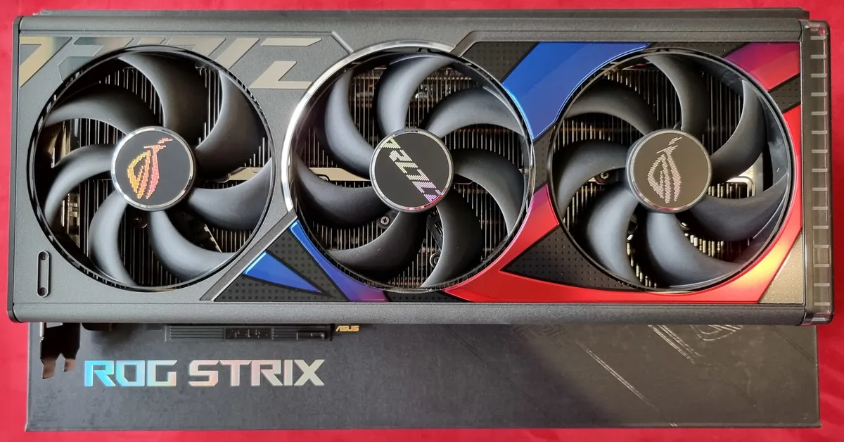 ASUS ROG STRIX GeForce RTX 4080 Gaming OC Edition GPU (representative photo)